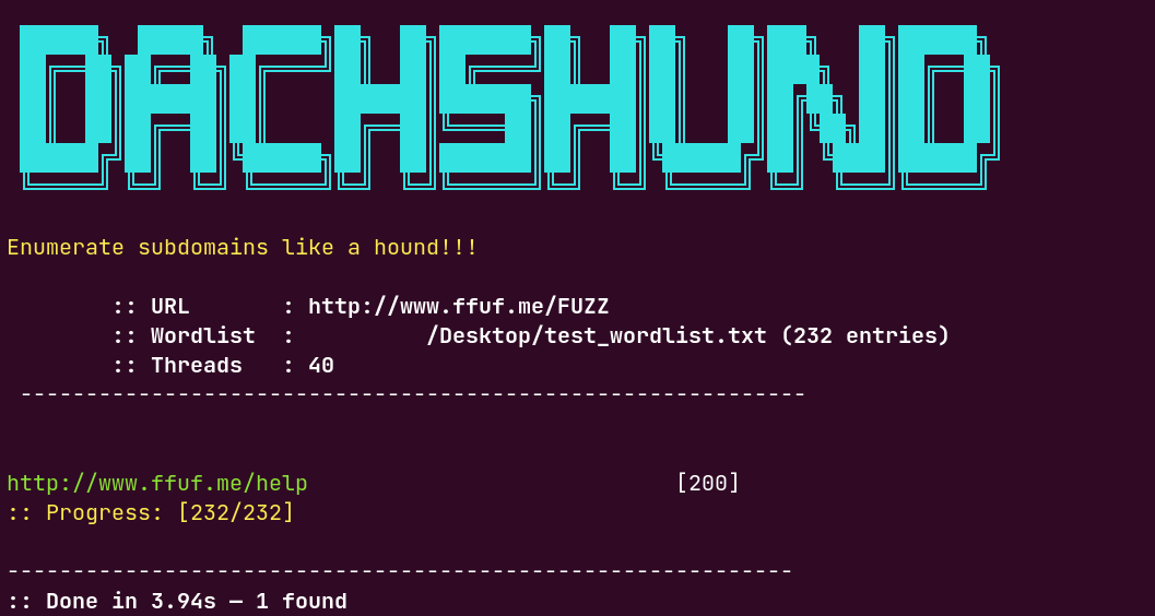 dachshund 截图