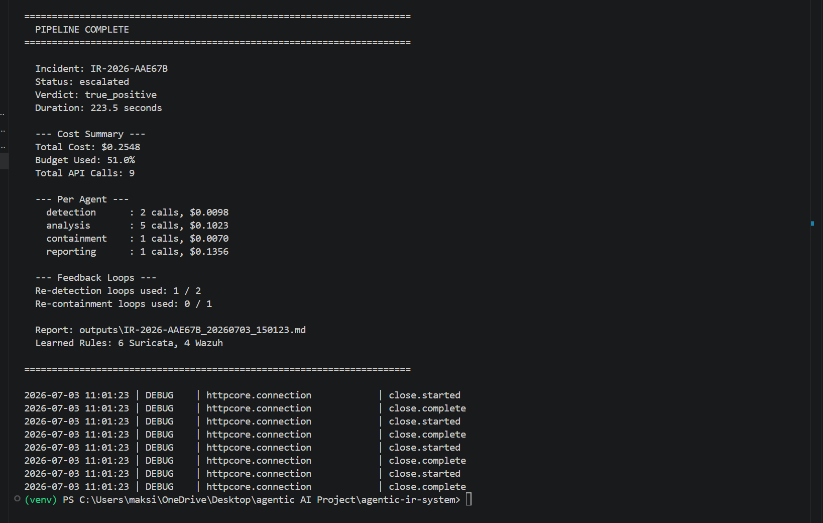 self-improving terminal 12