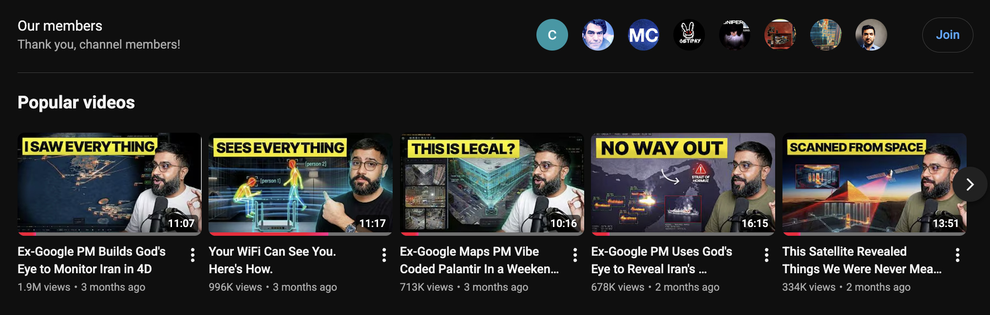 Bilawal Sidhu YouTube popular videos