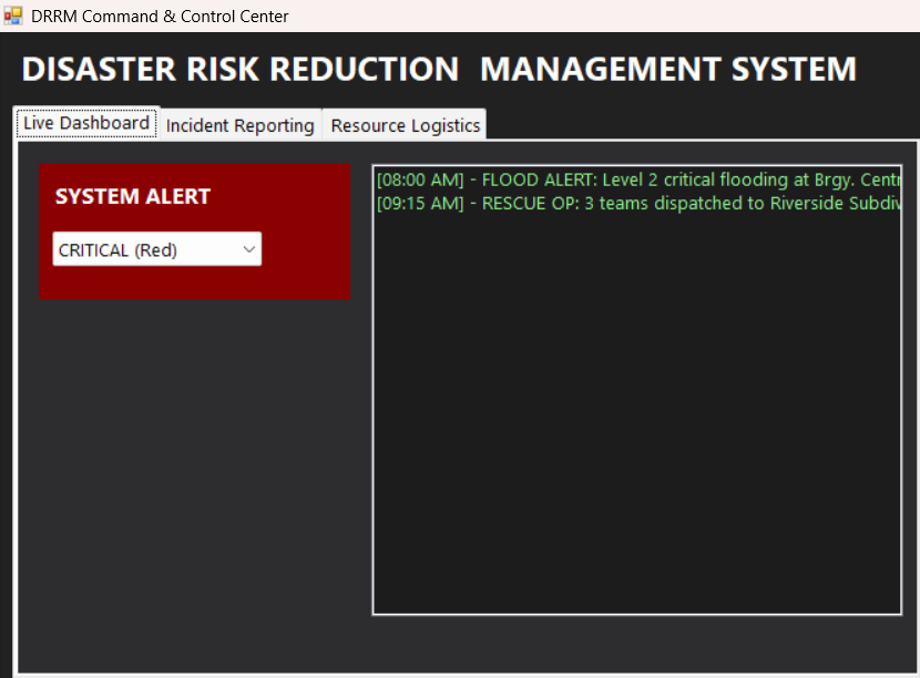 Live Dashboard