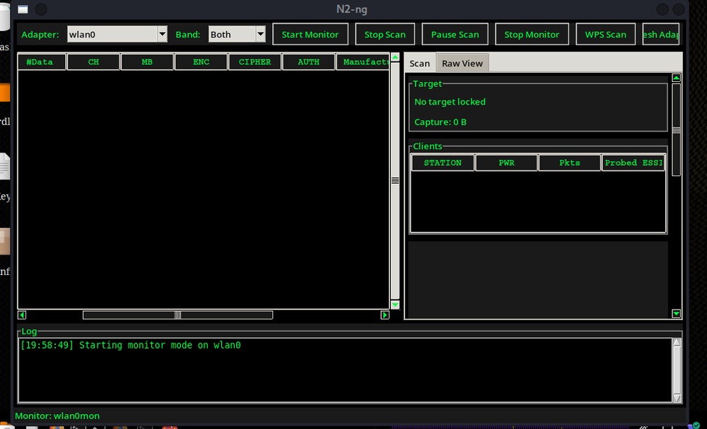 N2-NG Main Interface