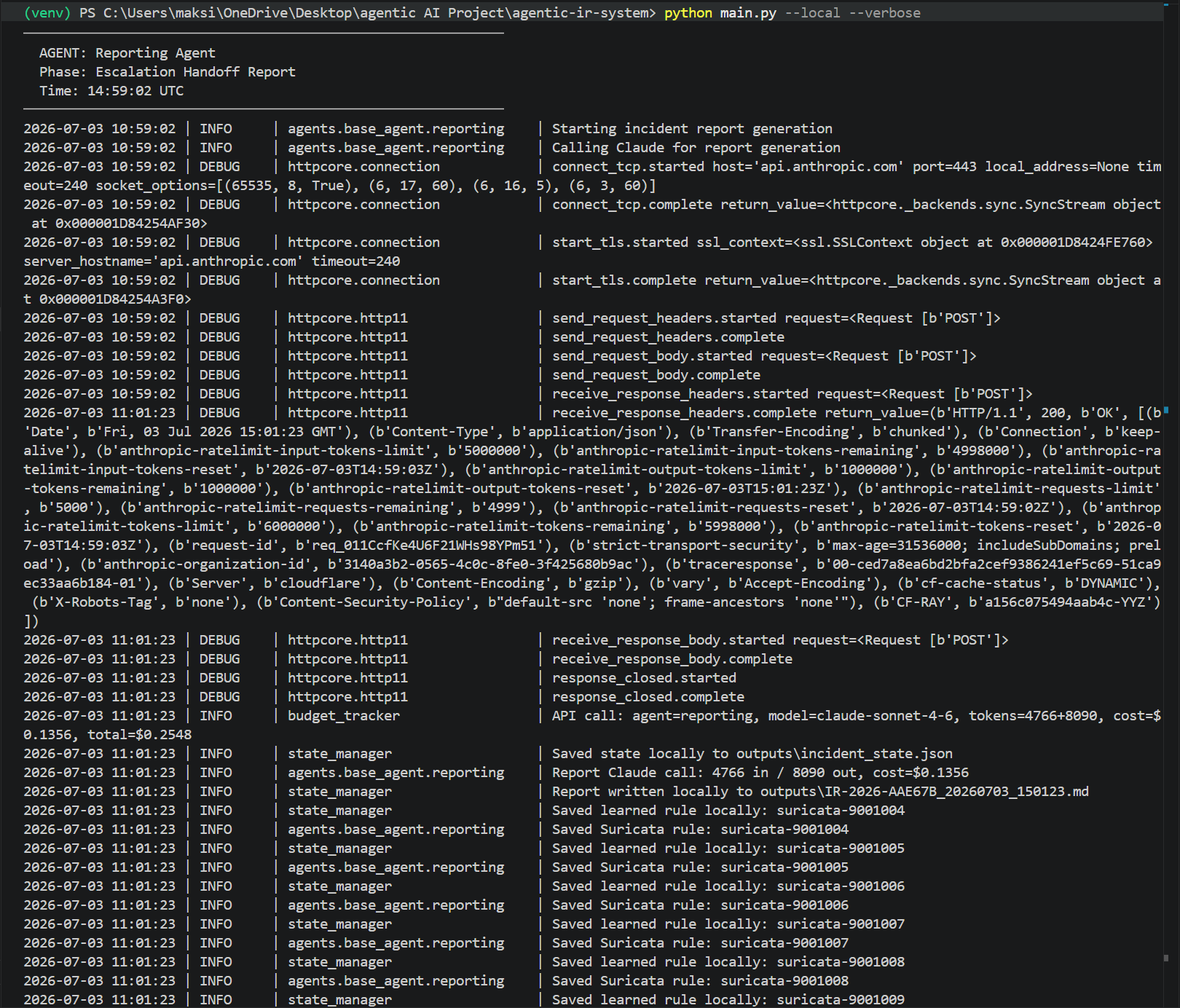 self-improving terminal 10