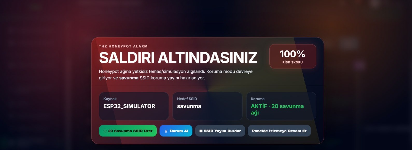 Alarm interface
