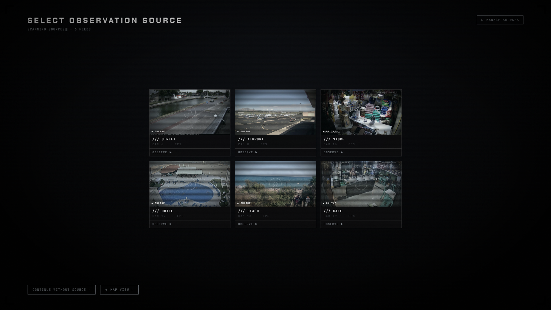 Camera management
