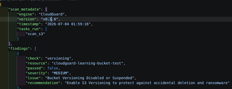 JSON 报告
