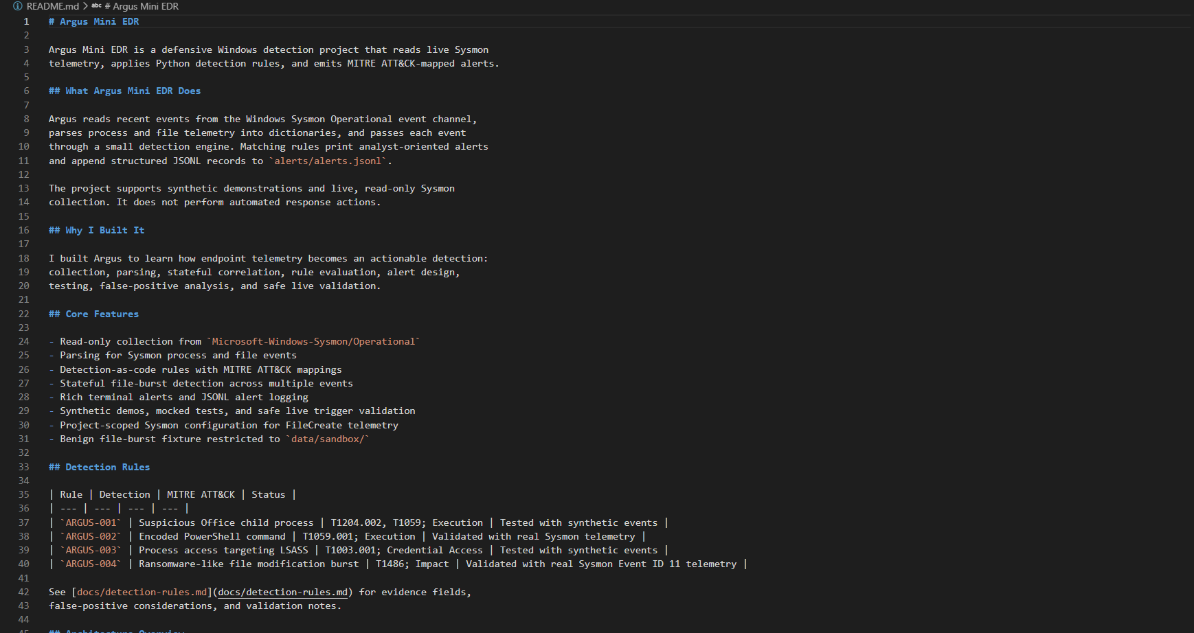 README 项目概述