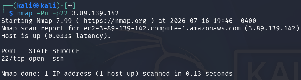 Nmap SSH Service Validation