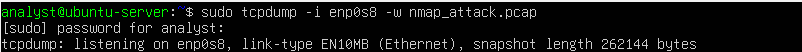 tcpdump 数据包捕获