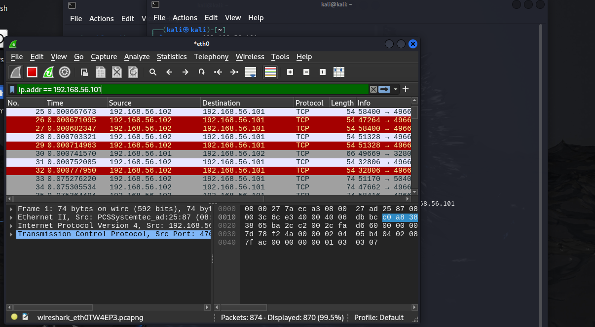 Wireshark IP 过滤