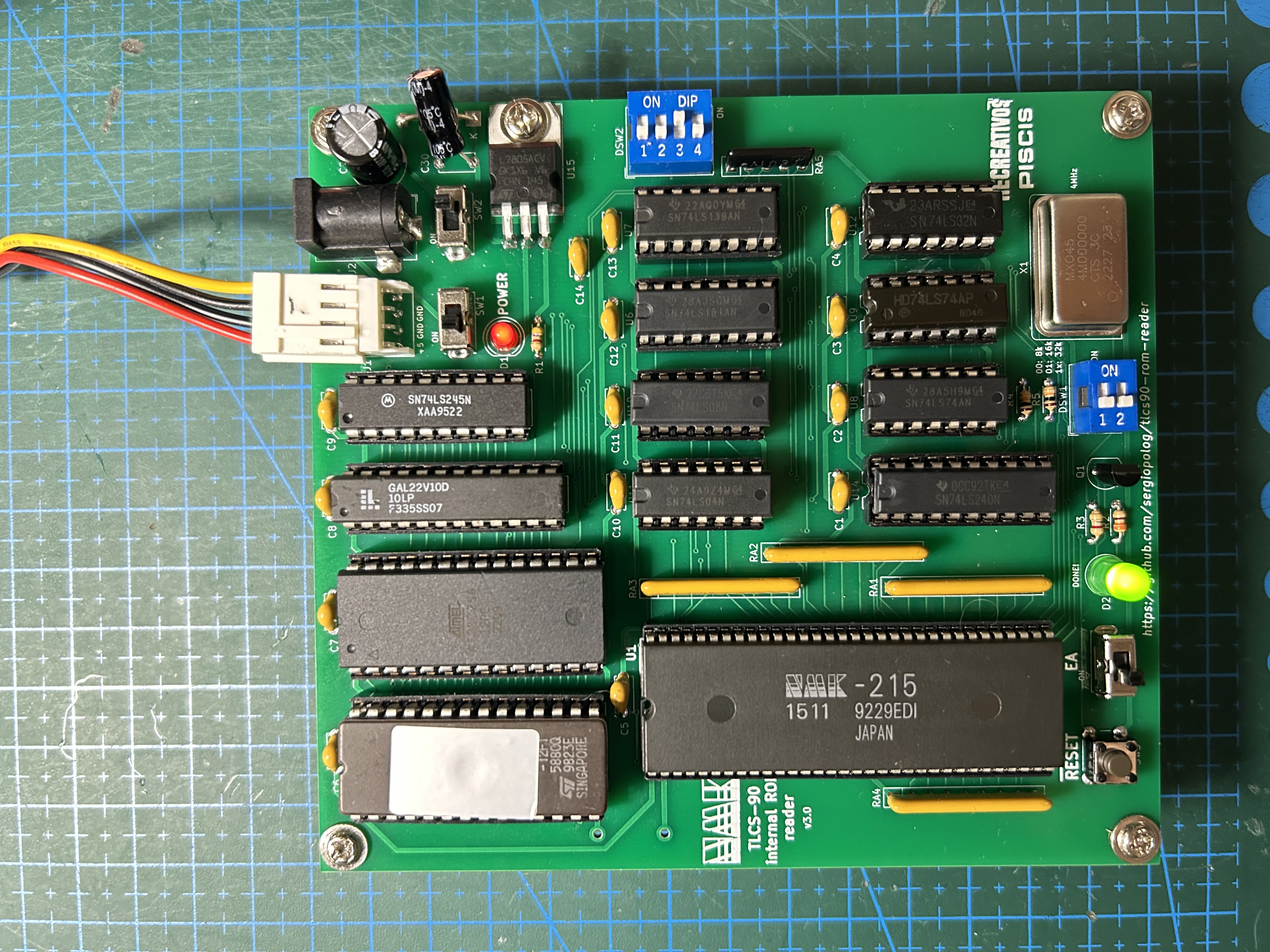TLCS90 ROM Reader