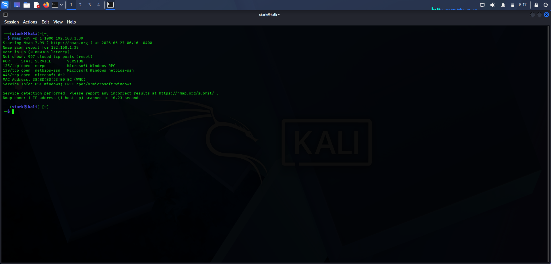 Nmap 扫描