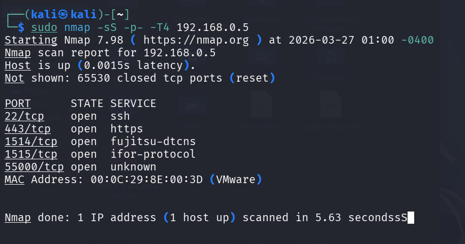 Nmap 扫描