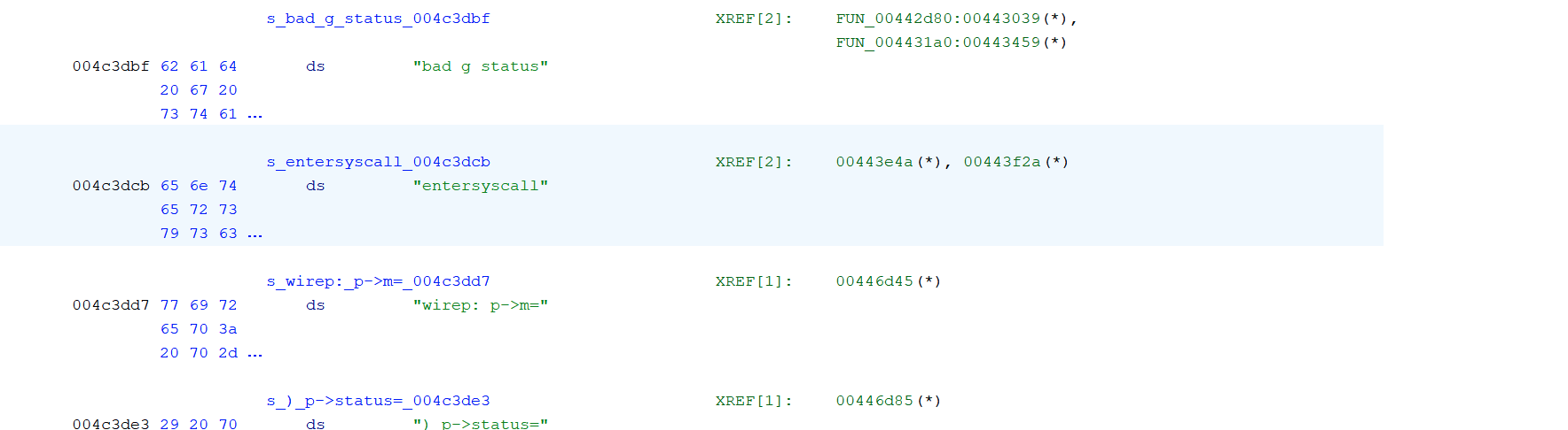 GoStringExtractor 结果