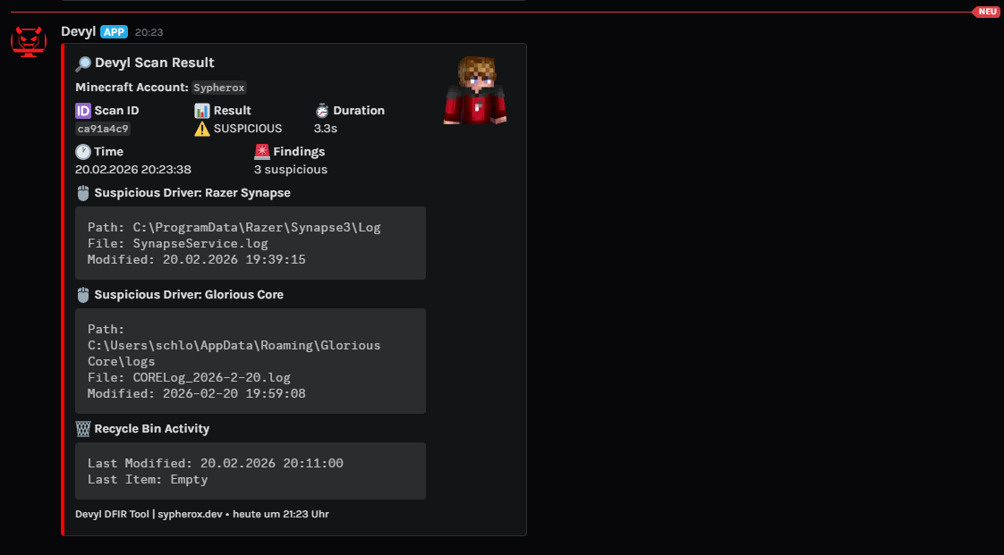 Discord Webhook