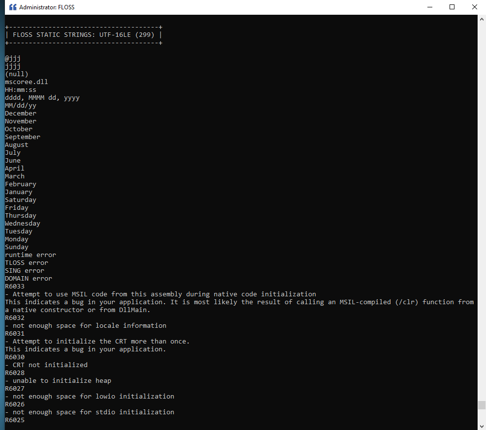 UTF-16 strings