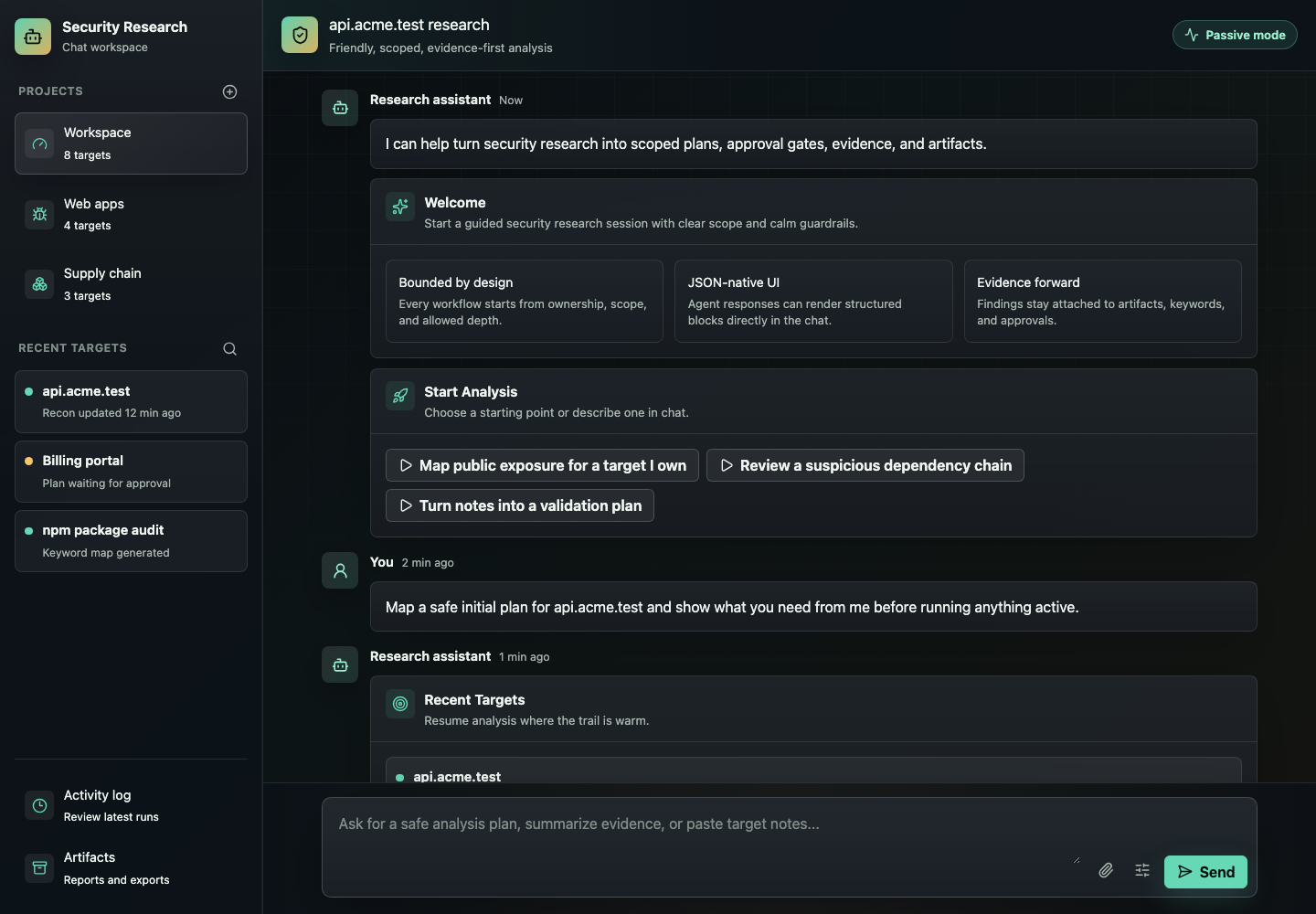 ExploitHunter.app App Interface