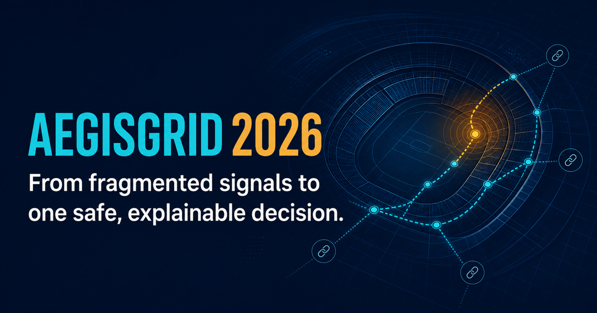 AegisGrid 2026 —— 从碎片化信号到安全、可解释的决策