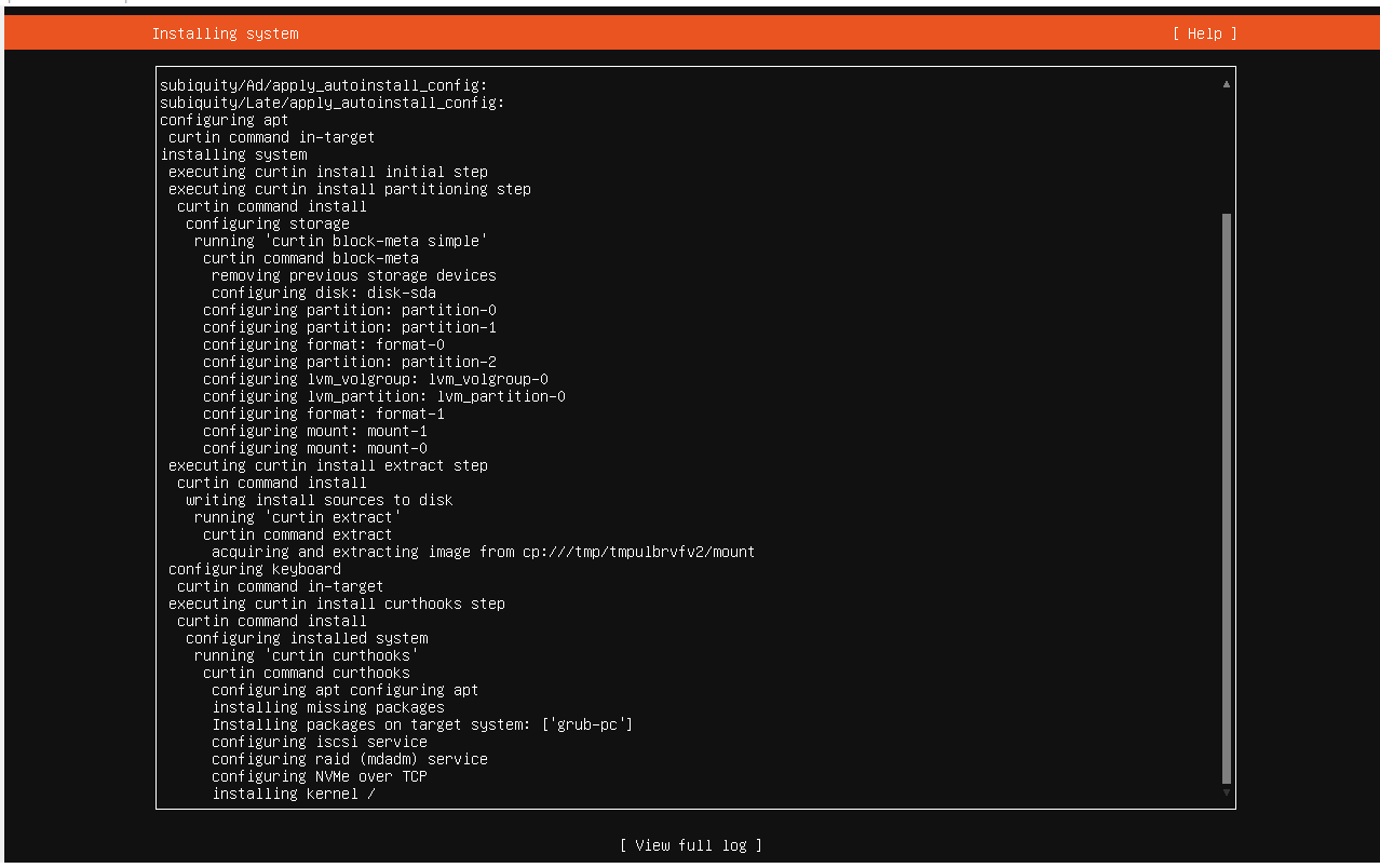 Ubuntu Server 安装