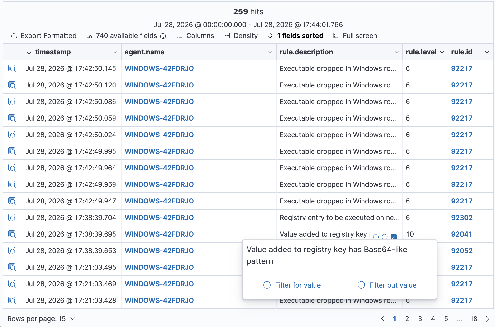 T1547 Base64 模式误报