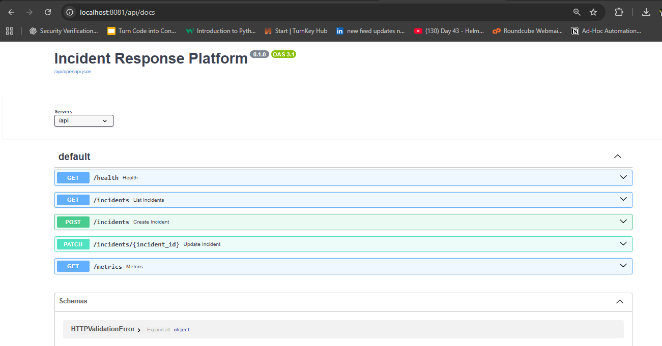 FastAPI Swagger 文档