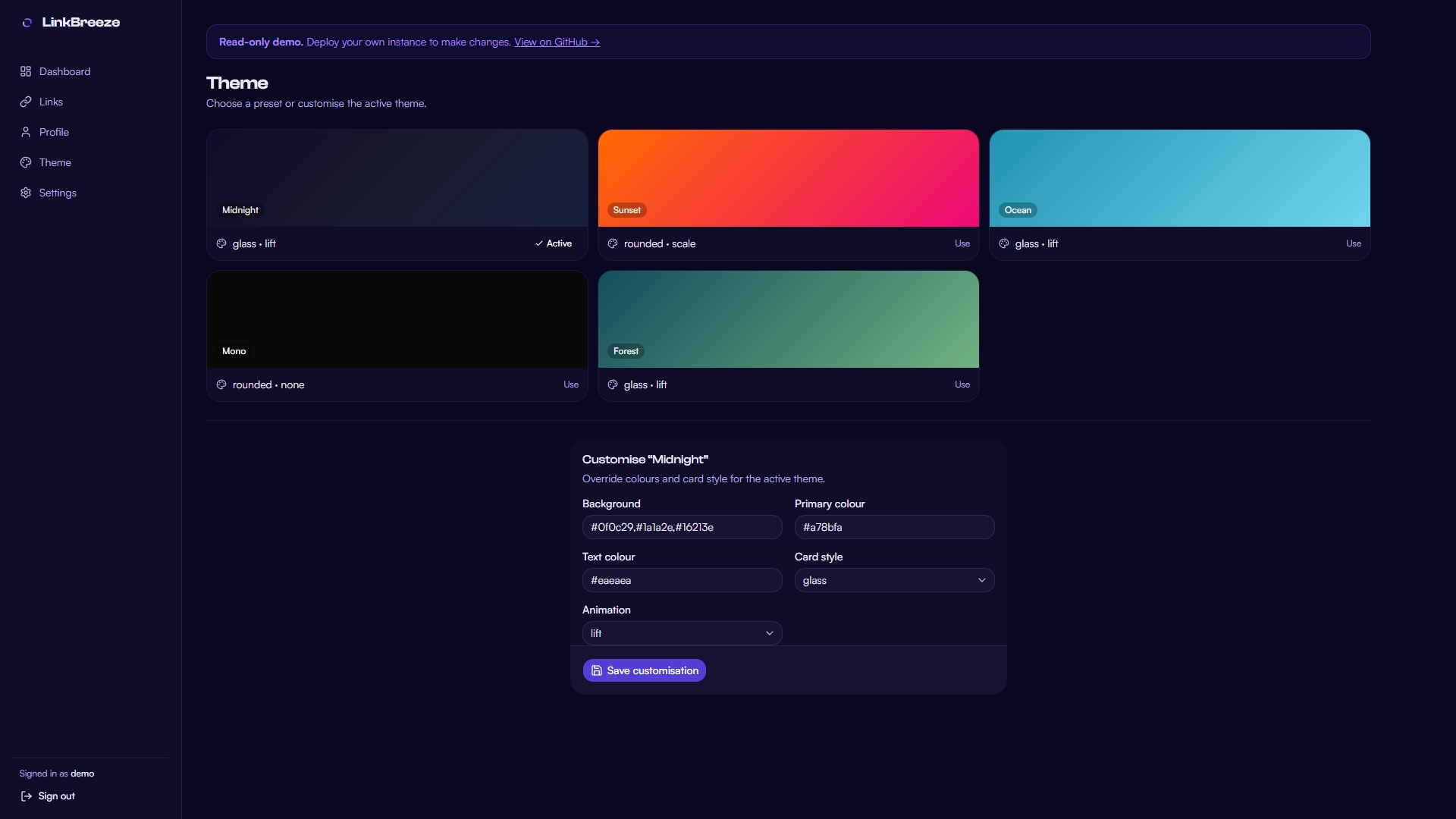Theme Picker