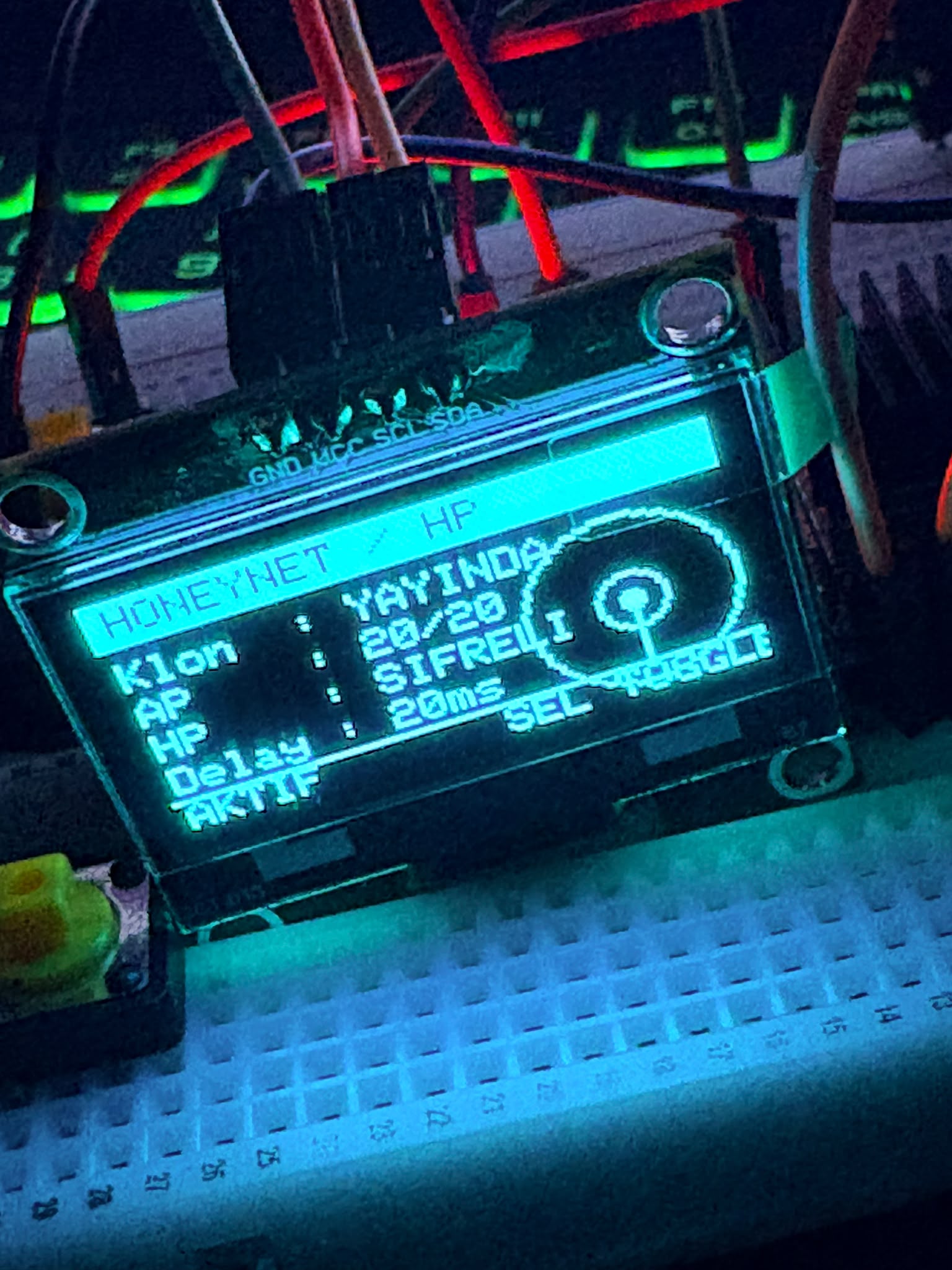 Defense ESP32 status