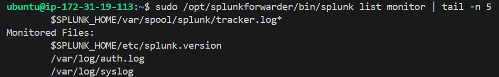 Splunk Monitoring Authentication Log