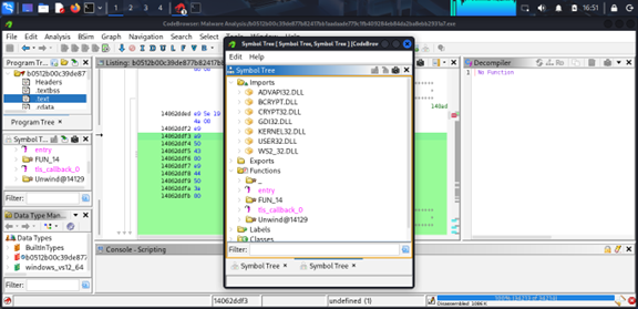 CodeBrowser function view