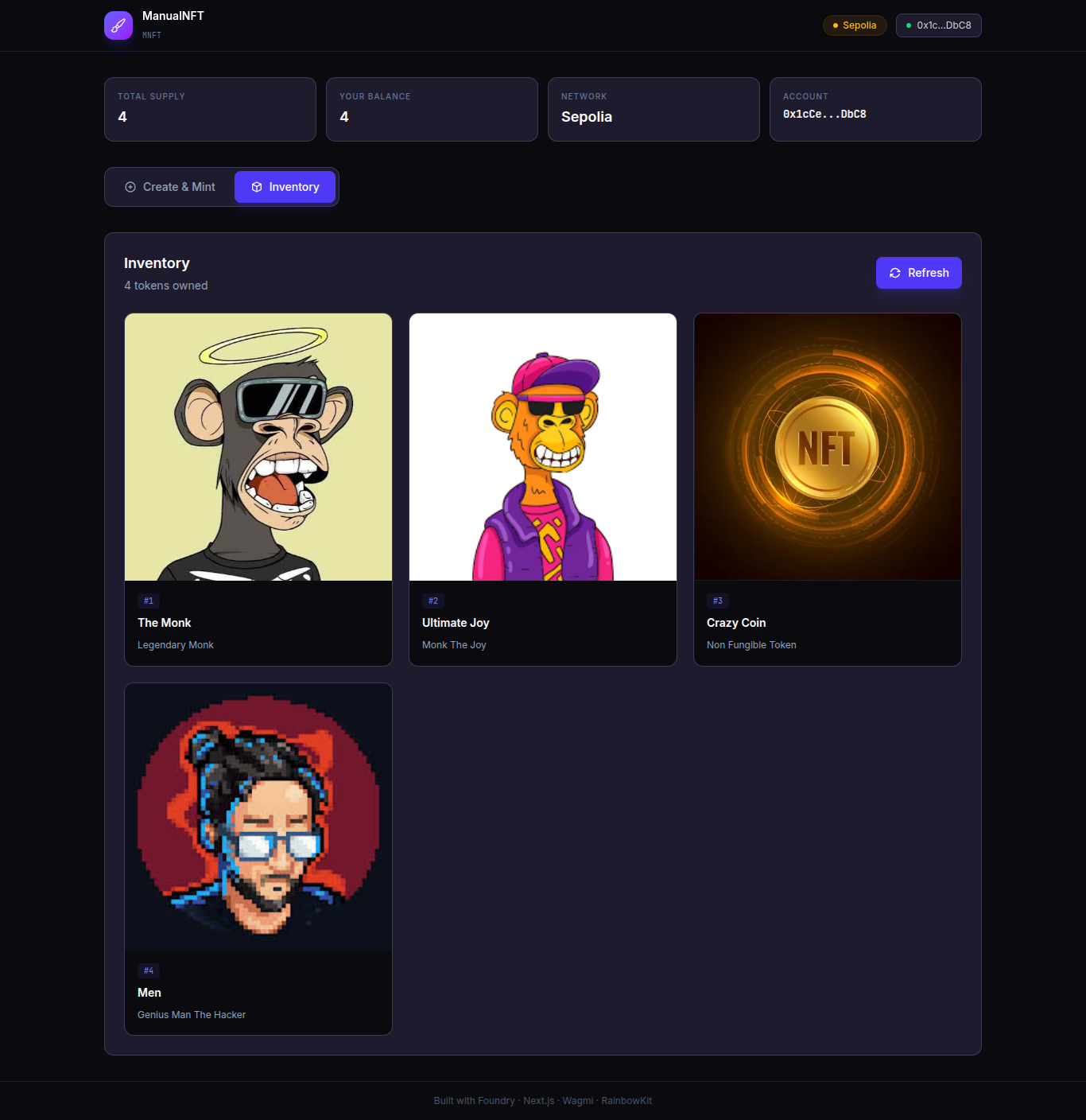 Token Showcase