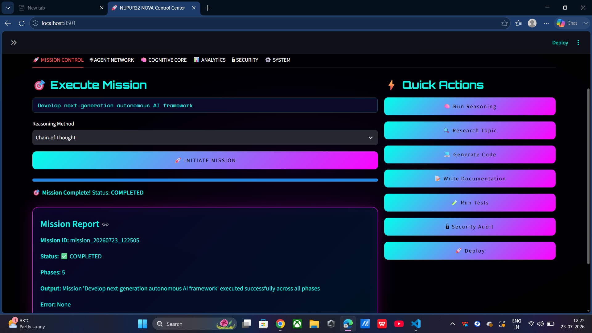 Complete Dashboard