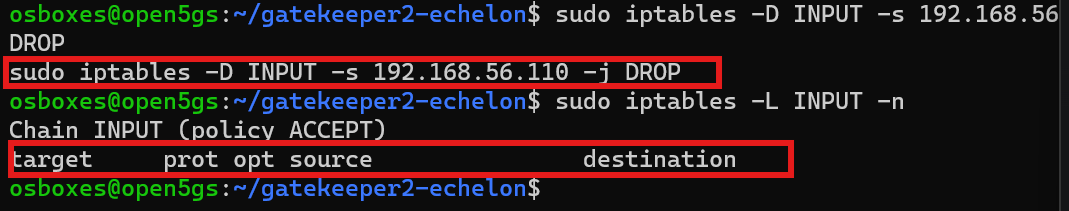 iptables recovered