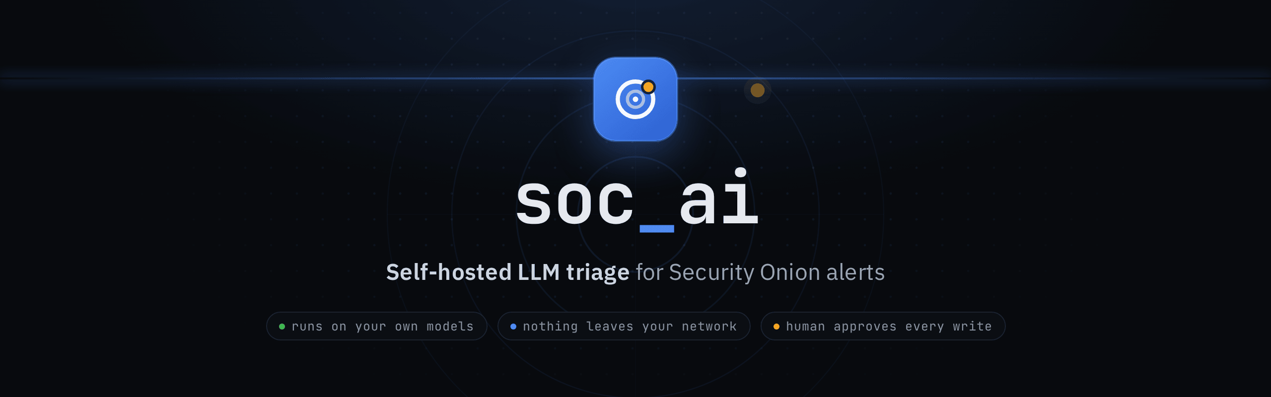 soc-ai — self-hosted LLM triage for Security Onion