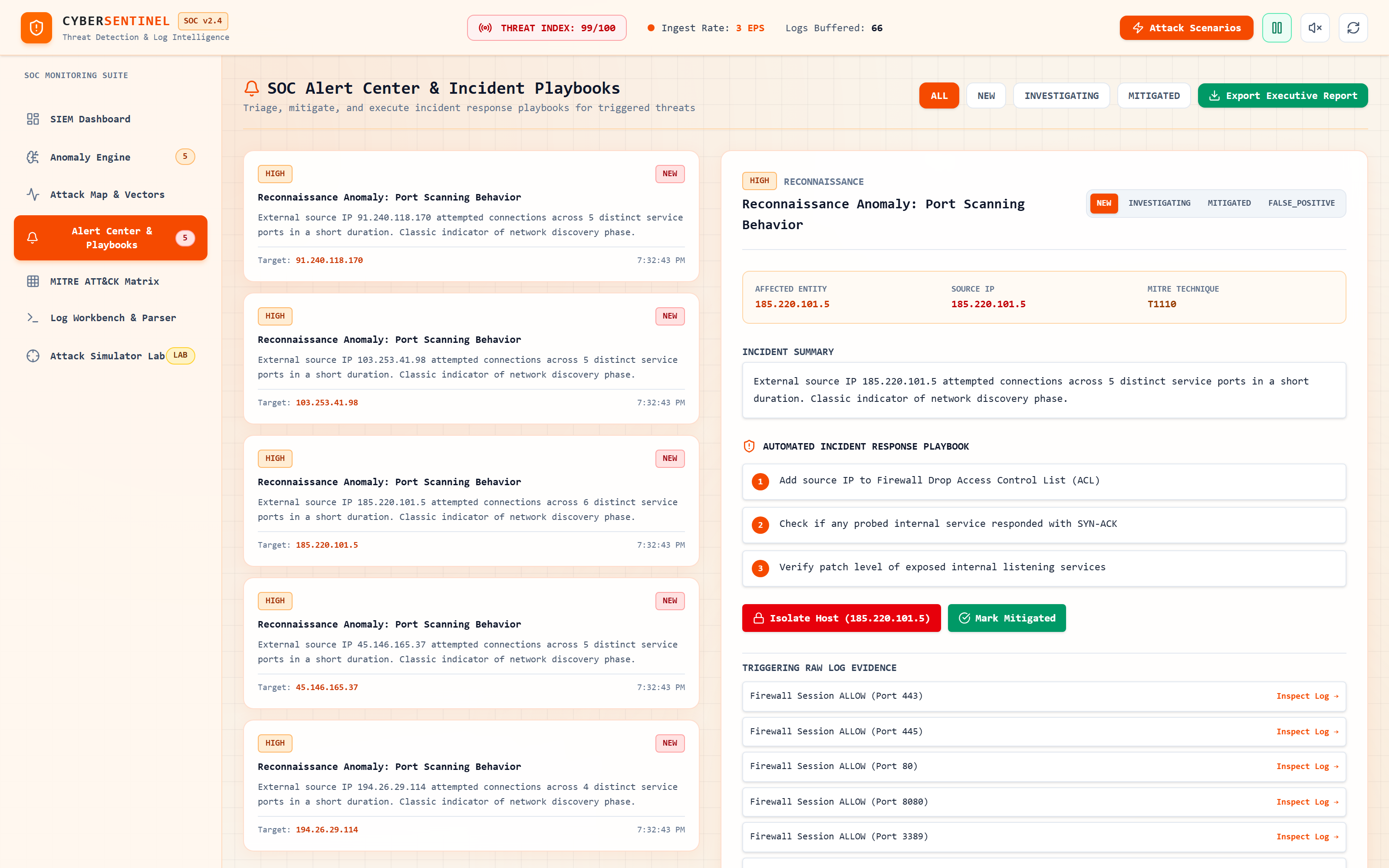 SOAR Incident Playbooks