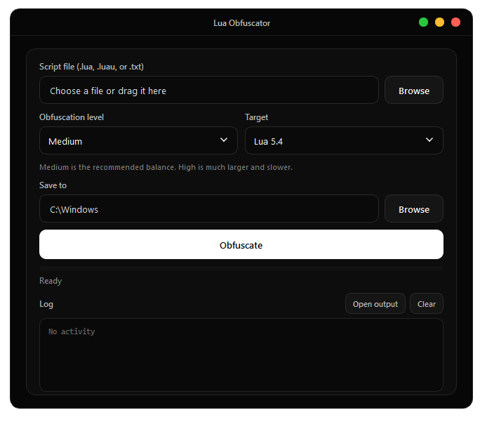 lua obfuscator