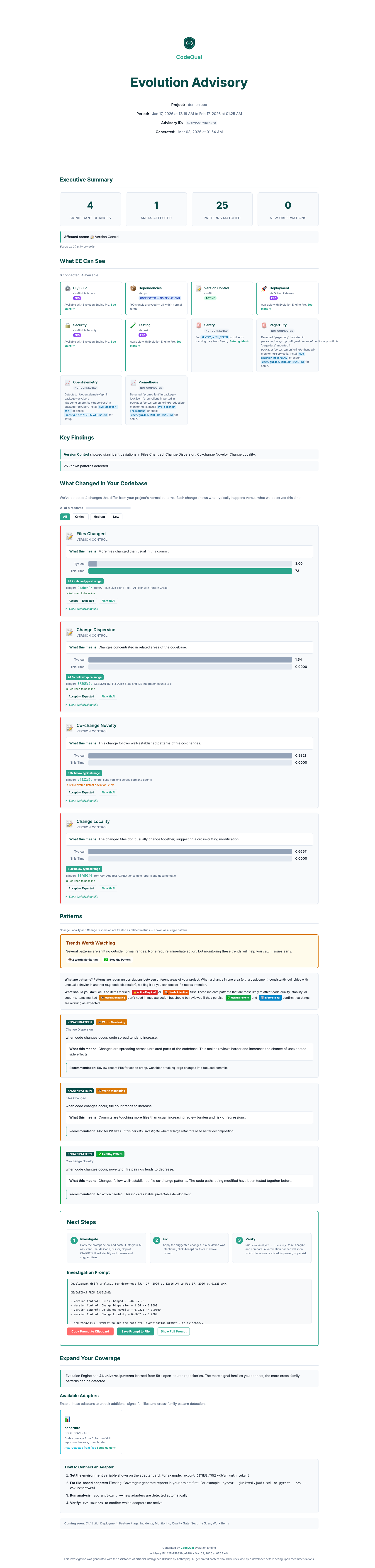 Analyze Report