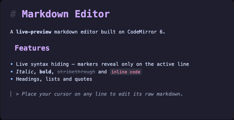 react-inline-markdown-editor