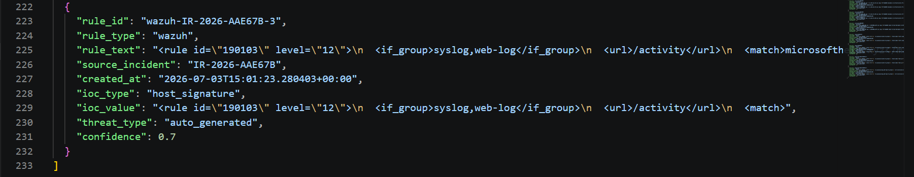 learned rules json 6