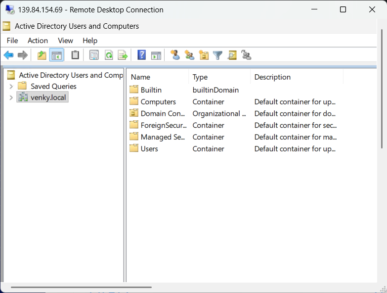 Active Directory 域