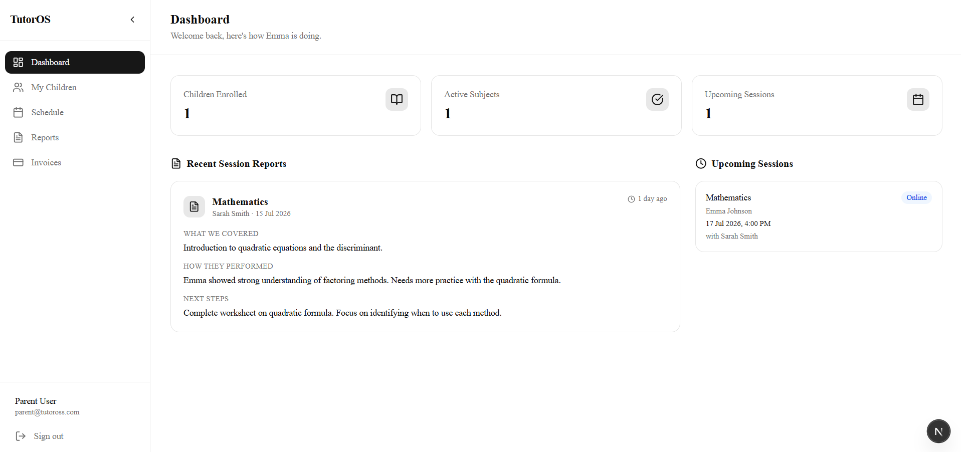 Parent Portal