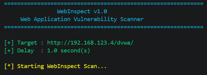 WebInspect Banner