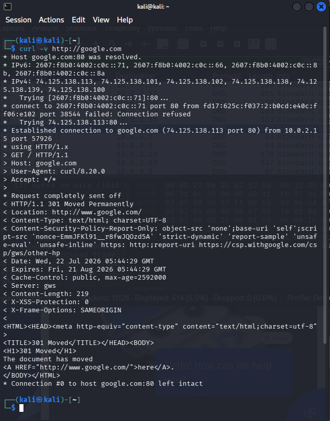 HTTP request
