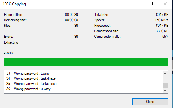 36 errors