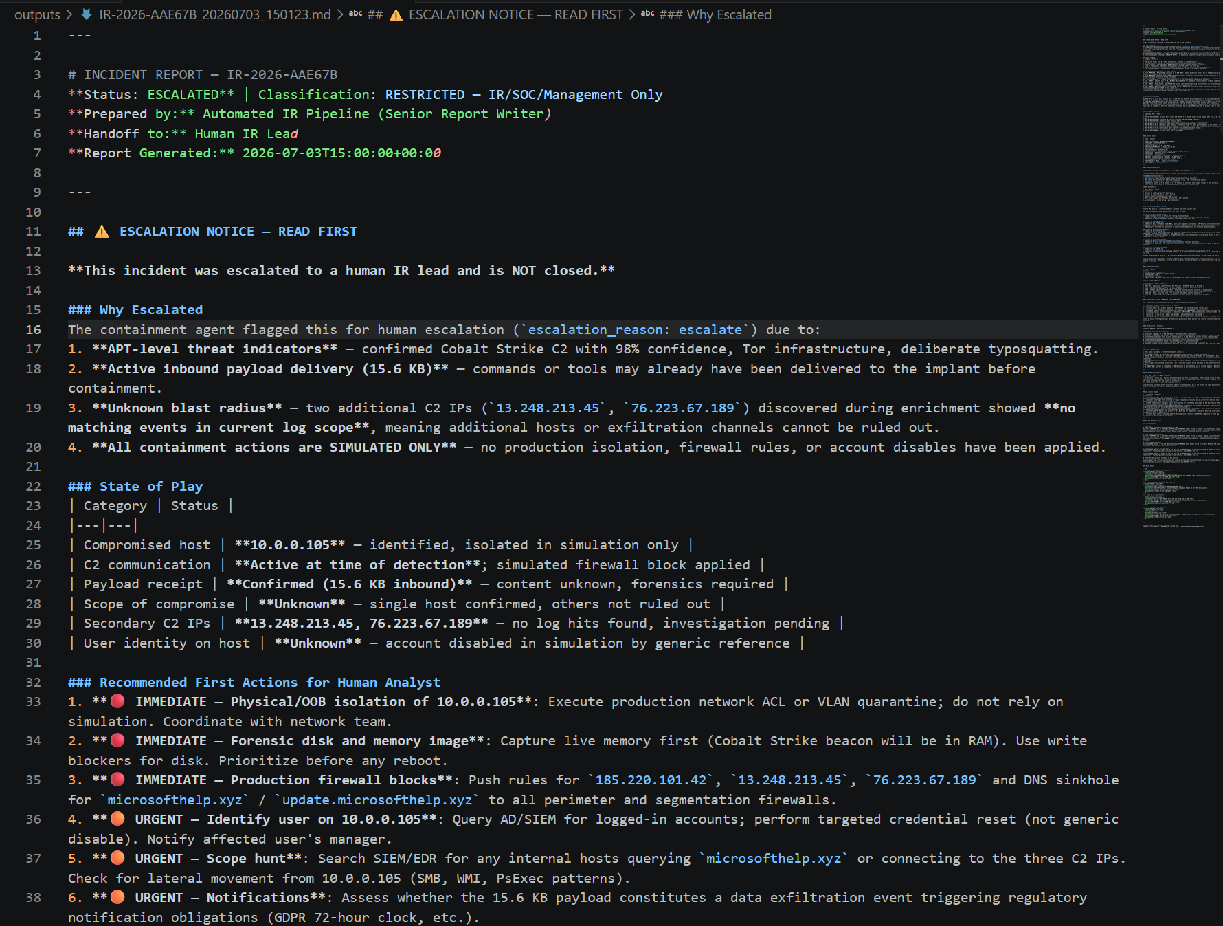 self-improving report 1
