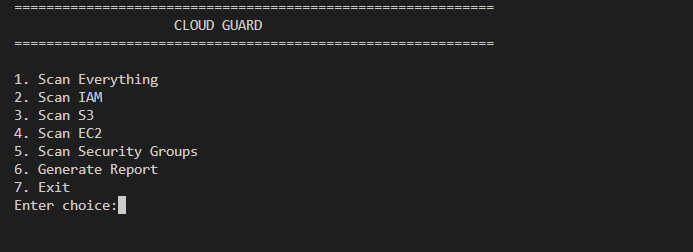 CloudGuard CLI