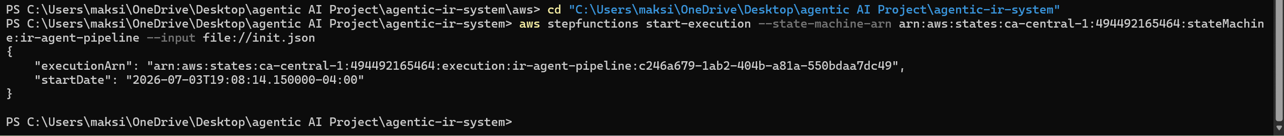 step functions start