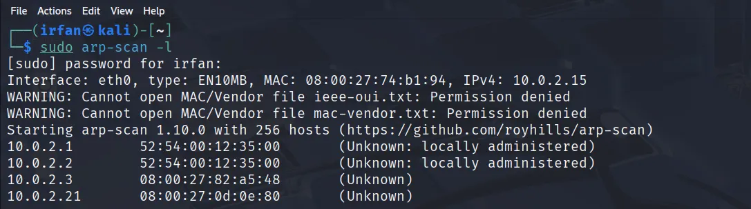 Nmap 扫描