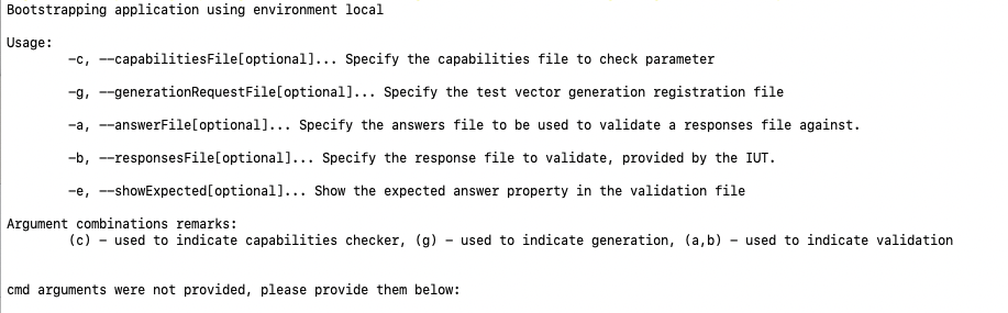 未传入参数的 GenValAppRunner