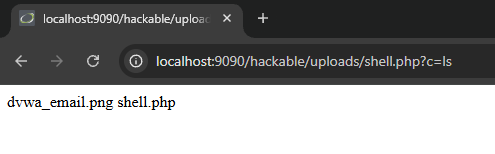 File Upload Low Shell Output