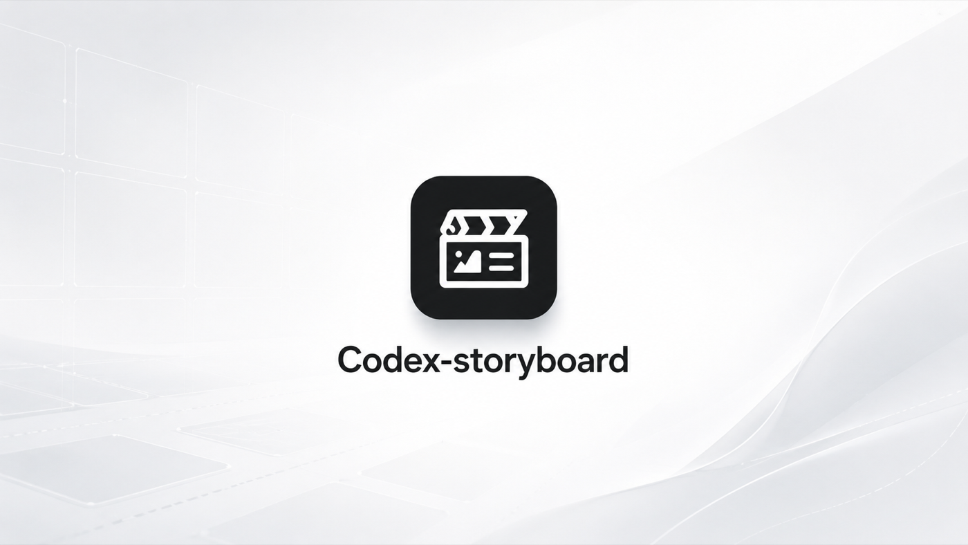 Codex Storyboard 顶部主视觉